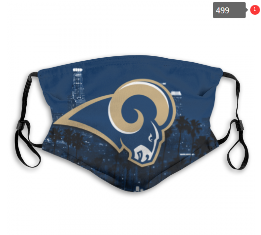 NFL Los Angeles Rams #3 Dust mask with filter->nfl dust mask->Sports Accessory
